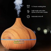 Diffuseur d'huiles essentielles pour la maison Humidificateur d'air à pulvérisation ultrasonique décoratif Aromathérapie Yoga Diffuseur d'huiles essentielles