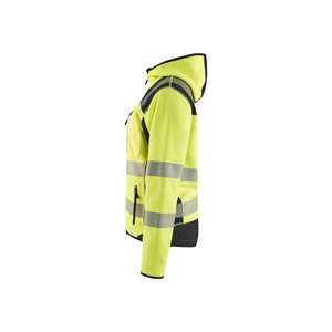BLAKLADER-Chaqueta de punto Hi-Vis para mujer de 496721203399M Amarillo/Negro-EAN 7330509696897 ROPA DE TRABAJO DE LA HI-VIS - Product Image 5