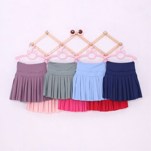 Jupe courte <span class=keywords><strong>de</strong></span> <span class=keywords><strong>sport</strong></span> d'été pour filles <span class=keywords><strong>de</strong></span> couleur au design personnalisé Jupe plissée pour bébé <span class=keywords><strong>de</strong></span> haute qualité à séchage rapide Yoga Golf Sportswear - Product Image 1