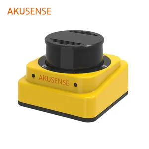 Akusense датчик движения 100 м робот лидар датчик сканера с Рос драйвер функции отображения для AGV TOF обнаружения движения сенсор