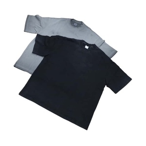 High Street Custom Men's T-Shirts Oversized Loose Heavyweight 220g 100% Cotton Solidt-shirts - Product Image 3