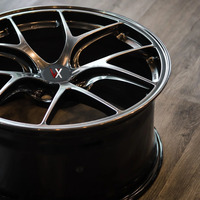 Nouvelles jantes monobloc forgées en aluminium VeroX 15-26 pouces, personnalisées, légères, chromées noires, 5x120/5x114.3 pour M3/M4 Tesla