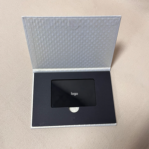 Boîte à cartes personnalisée en gros pour cartes-cadeaux, boîte d'emballage de luxe pour cartes-cadeaux d'entreprise, cartes VIP - Product Image 2