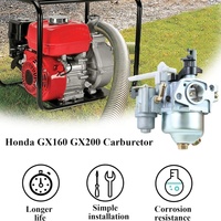 GX120 GX160 Karbüratör Uyumlu Honda GX200 5.5HP 6.5HP 7HP Benzinli Freight Predator 212cc Motor Yakıt Karbüratörü