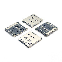 Connettore Nano SIM a Spinta OEM per Schede SMT, Socket Nano SIM con Contatti Placcati Oro per PCB, Smartwatch e Localizzatori GPS