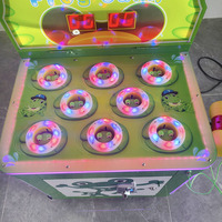 Machine de jeu d'arcade Frog bon marché en gros pour accepteur de pièces et de billets d'enfants adapté pour 6 ans + Game Center et parcs d'attractions
