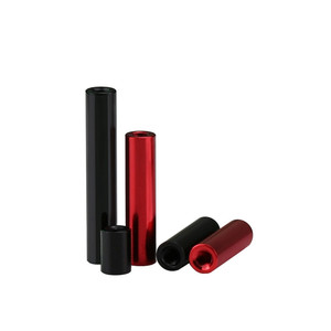 Entretoises de colonne en aluminium anodisé noir M3 4mm-100mm avec filetage interne femelle pour raccordement rapide - Product Image 5