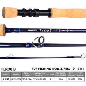 <span class=keywords><strong>Canne</strong></span> à leurre légère à quatre sections <span class=keywords><strong>9</strong></span> pieds 2.7 mètres 6wt 8wt carbone lac <span class=keywords><strong>carpe</strong></span> <span class=keywords><strong>canne</strong></span> à pêche Action moyenne main droite - Product Image 3