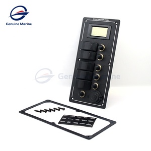 8 interruttori pannello interruttori a levetta per barche Marine originali con interruttori automatici - Product Image 3