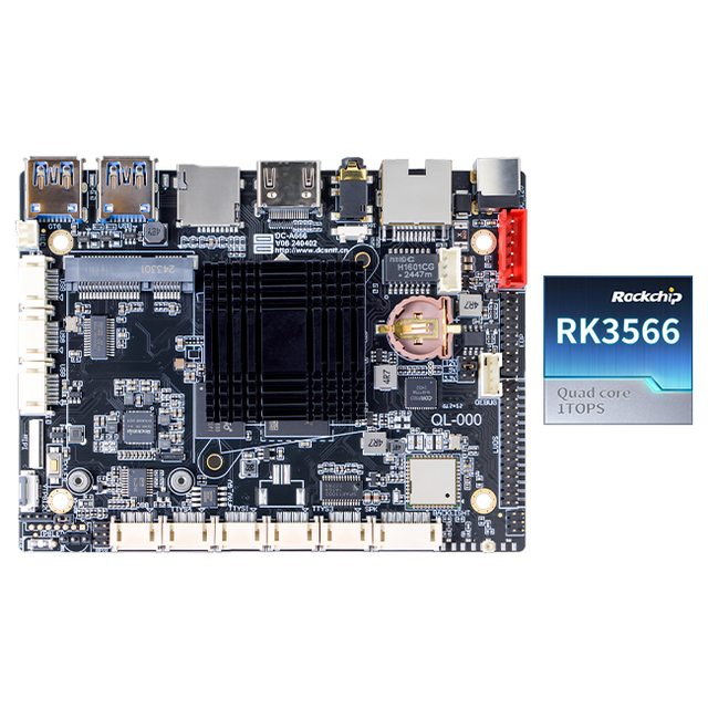 Rockchip Micro RK3566 Development Board with Core Board SOM RK3566 for Embedded Industrial Small Motherboard OEM