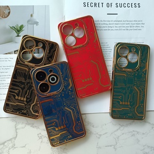 NEON SMARTA Electroplate <strong>TPU</strong> Phone <strong>Case</strong> with Anti-Fall Shockproof Protection Fancy Color Design - Product Image 2