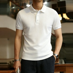 เสื้อโปโลผู้ชายสไตล์เกาหลีทรงเข้ารูป คอปก สีพื้น ระบายอากาศได้ดี ใช้งานได้หลากหลาย รุ่นใหม่ประจำปี 2026 สำหรับฤดูร้อน - Product Image 4