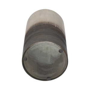Vaso in vetro testurizzato bicolore per l'arredamento del soggiorno, elegante centrotavola decorativo per la casa, vaso per fiori. - Product Image 6