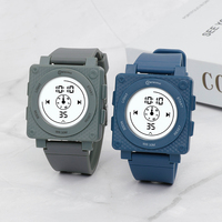 Montre numérique sport étanche Mingrui, nouveau design, vente en gros, réveil pour étudiants, bracelet en PU, cadeau pour enfants