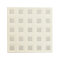 Carrelage décoratif d'intérieur en métal PE/PVDF, pour construction de bureau/hôpital/endroit commercial/métro/hôtel, carreaux de plafond en métal