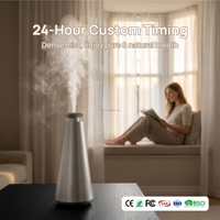 Diffuseur d'aromathérapie automatique haut de gamme Xiangben C06, parfum longue durée, contrôlé par application, design métallique, alimentation USB pour la maison