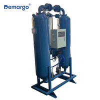 Sécheur d'air industriel micro-thermique déshydratant 11m³/min à point de rosée bas, équipement de séchage d'air comprimé par adsorption chauffée