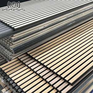แผ่นผนัง<span class=keywords><strong>ไม้</strong></span><span class=keywords><strong>ระแนง</strong></span>อะคูสติกกันเสียง MASTER ACOUSTIC รุ่นโมเดิร์น หนา 21 มม. สำหรับใช้ในสำนักงาน - Product Image 2