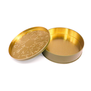 Reusable Wholesale Food Grade <strong>Tin</strong> Can Eco-Friendly Large Round Metal Box for Coffee Candy Biscuit Cake <strong>Storage</strong> <strong>Kitchen</strong> Use <strong>Tins</strong> - Product Image 3