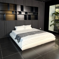 Nouvelle Arrivée Offre Spéciale Lit Rond en Tissu Anti-humidité Anti-taches Lit Double Personnalisé pour Chambre à Plafond Incliné ou Mezzanine