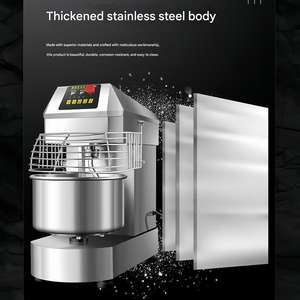 <span class=keywords><strong>Pétrin</strong></span> à pâte de 45 kg, minuterie intelligente, <span class=keywords><strong>pétrin</strong></span> à pâte commercial, mélangeur entièrement automatique en acier inoxydable - Product Image 2