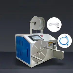 Hot Selling Cable Twisting Tying Machine Electric Small Wire Winding Machine Automatic USB Wire Tying Machine