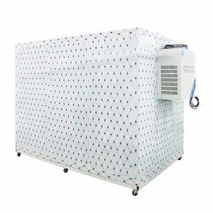 Solar powered cold room storage meat and fish freezer room