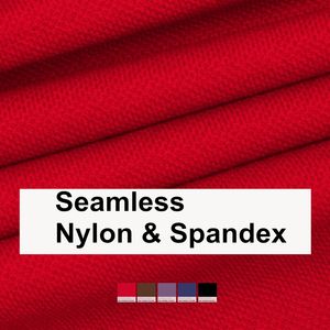 ملابس رياضية نسائية، أطقم يوجا، ملابس رياضية عالية الخصر بدون خياطة للصالة الرياضية واللياقة البدنية، طقم رياضي من قطعتين سريع الجفاف من النايلون والسباندكس مع شعار مخصص - Product Image 2