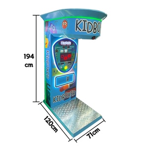 Kids Boxing <b>Arcade</b> <b>Game</b> <b>Machine</b> With LED Lights, Soft Punching Bag, Ticket Redemption for Family Amusement Boxing <b>Game</b> <b>Machine</b> - Product Image 5