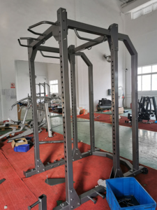 Equipo de Gimnasio para Entrenamiento de Fuerza, Máquina Smith y Rack de Sentadillas, Material Metálico, Rack de Sentadillas Multifuncional - Product Image 2