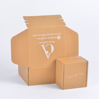 Vente directe d'usine, boîte pliante en carton ondulé A4, fenêtre standard visible, matériaux recyclés multicolores, couleur personnalisable