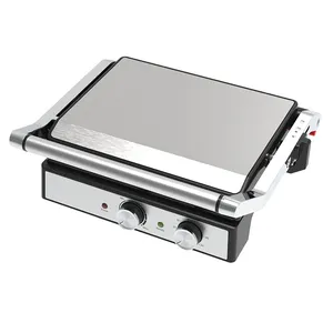 Aifa 2000 power Watts smart Digital Panel Control 4 Slice Electric Panini Grill Contact Grill With Removable Plate Electric gril