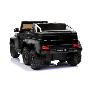 سيارة أطفال كهربائية مرخصة من مرسيدس-بنز G 63 AMG قابلة لإعادة الشحن، بـ 6 عجلات، حجم كبير، مقعدين، تحكم عن بعد، 12 فولت - Product Image 4