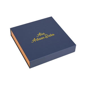 Bán sỉ biểu tượng tùy chỉnh Hộp sô cô la cứng nhắc giấy các tông từ hộp quà tặng với ngăn cho Handmade thực phẩm sô cô la - Product Image 4