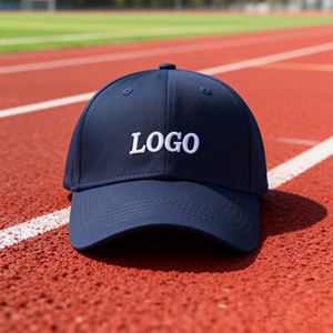 Wholesale Customized Embroidered Printing Baseball Caps 100% Cotton Baseball Trucker Hat Design 6 Panel Trael Outdoor Flat Cap - Product Image 1