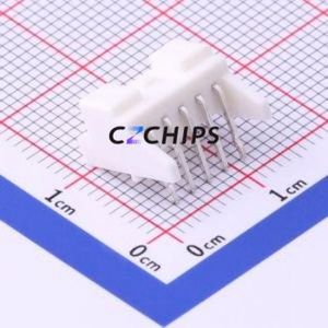 S05B-PASK-<b>2</b>(LF)(SN) Wire-to-Board <b>Pin</b> Header Bent Lead Through Hole,P=2mm <b>Connector</b> 1x5P 2mm Right Angle Insert PA - Product Image 2