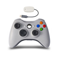 Control Inalámbrico 2.4G con Receptor para PC, Gamepad para Xbox 360, Joystick, Controle, Manette