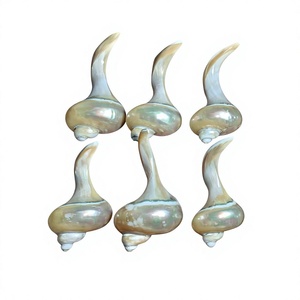 Vietnam Seashell Chopstick Rest Natural Mother of Pearl <b>Stand</b> for Elegant Dining Seafood <b>BBQ</b> Beach Weddings and Restaurants - Product Image 1
