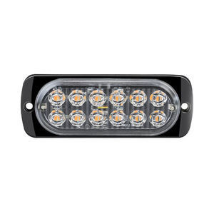 12 lumières stroboscopiques <span class=keywords><strong>LED</strong></span> clignotant d'urgence phare d'avertissement <span class=keywords><strong>12V</strong></span> 24V stroboscopes pour Auto DRL voiture camion ambre rouge bleu - Product Image 3