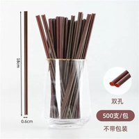 Bâtonnets et pailles à mélanger biodégradables en PLA de qualité alimentaire, écologiques, personnalisables pour fêtes, avec logo et couleur sur mesure, vente en gros
