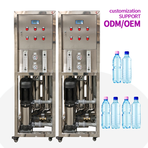Système de traitement d'eau par osmose inverse de petite taille, 250 litres par heure, pour la purification de l'eau à petite échelle - Product Image 1