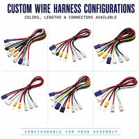 Câble de connectivité personnalisé JST SH GH ZH PH XH MOLEX Dupont SUR, pas de 0,8, 1,0, 1,25, 1,5 mm, 1, 2, 3, 4, 5, 6, 40 broches, faisceau de câblage