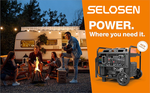 Generador Portátil Pequeño para Uso Doméstico e Industrial de 7.8kW 10.5kW, Trifásico y de Salida, de Gasolina de 4 Tiempos HSAMZ-Generador Portátil de Combustible Triple - Product Image 2