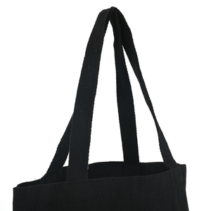 Factory Custom Eco Friendly Recycle Grocery <b>Shopping</b> <b>Bag</b> <b>Large</b> Capacity Cotton Canvas Tote <b>Bag</b> Shoulder <b>Bag</b> with Crossbody Strap - Product Image 3