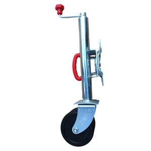 Estabilizador de Remolque para Caravana, Elevador con Rueda de Goma Abatible - Product Image 4
