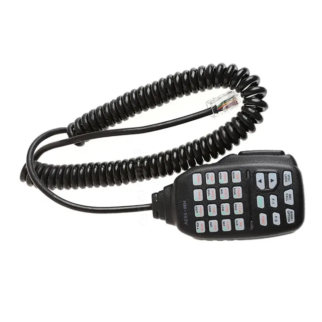 For Outdoor Work HM-133V Microphone 8-pin Speaker Mic Clear Voice Transmission Coiled Flexible Cable for ICOM IC-V8000