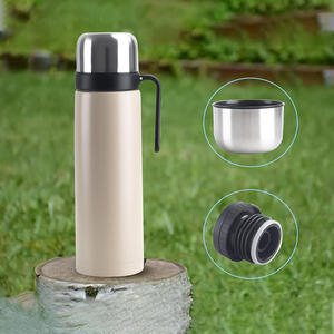 Bouteille isotherme de 32 oz pour maté, conçue pour une utilisation avec une tasse ou une <span class=keywords><strong>gourde</strong></span> à maté, bouteille d'eau isotherme à double paroi sous vide - Product Image 2