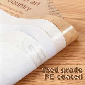Wholesale Custom Sandwich Burger <b>Wax</b> <b>Wrap</b> Paper Custom Logo Greaseproof Hamburger Food Grade Packaging Paper - Product Image 3