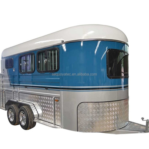 <span class=keywords><strong>2</strong></span>つの馬の角度ローディングトレーラーラウンジ席付き二段ベッド & シンク - Product Image 1