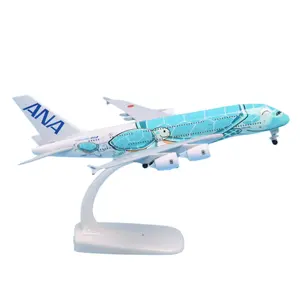 Factory Directly Sell 20cm Metal Asiana Airlines Boeing Scale Model Aircraft Home Decor B787 Air Craft Model